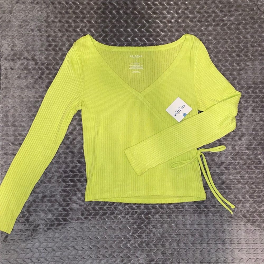 Arizona Jean Co. Neon Green Long Sleeve